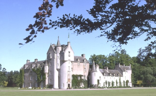 Ballindalloch Castle in Banffshire, Scotland